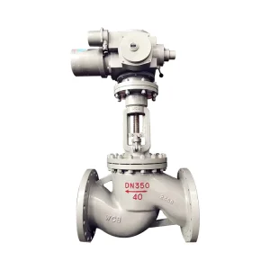 The Electric Flange Globe Valve Cast Steel Globe Valve Electric Stop Valve