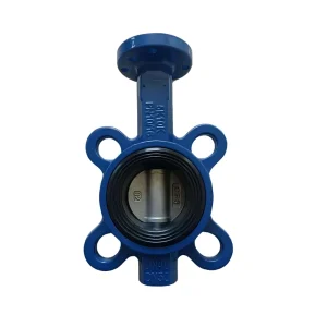 The Factory Manufactures Butterfly Valves with Clamp Handles Thickened Cast Steel Valve Bodies