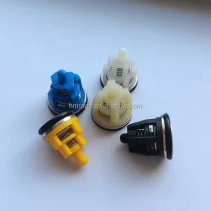 The Inlet and Outlet Valves of the One-Way Valve at the Pump Head