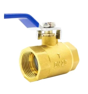 Thickened Brass Female Thread Ball Valve DN15 Yellow Standard Size Tap Water Pipeline Control Valve