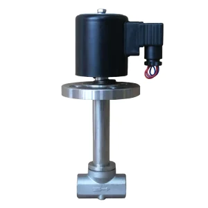 Thread ZCD 2/2 Way Pilot Operated Piston Solenoid Valve NC/NO for Low Temperature Medium