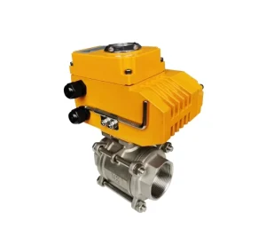 Threaded O-Type On/Off Electric Ball Valve 304 Stainless Steel Gas Shut-off & Modulating Control Valve DN15