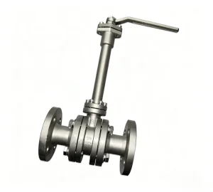 Three Piece Type Manual Ball Valve with 3 in Port Size