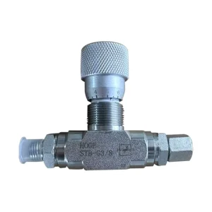 Three-way Shut-off Valve for Excavator