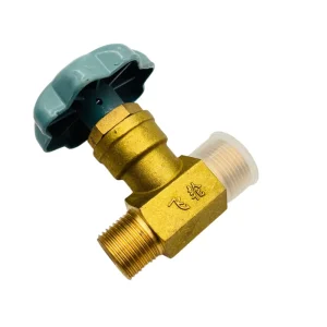 Through Type Shutoff Valve 15MPa DN5mm G1/2 G5/8 Stop Valve for O2 H2 N2 Gas Supply