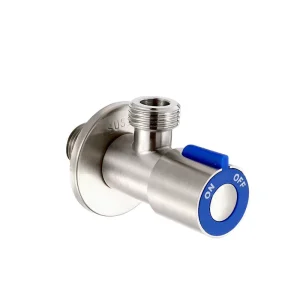 Tieba Modern Design Stainless Steel Hot Cold Water Anti explosion Triangle Valve Kitchen Bathroom Easy Installation 1 Year