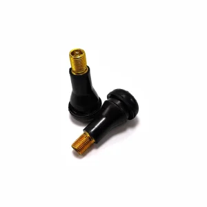 Tire Valve Stems TR413 Tubeless Valve Stems Rubber Snap in Valve Stems Black Standard Length 41mm Tall