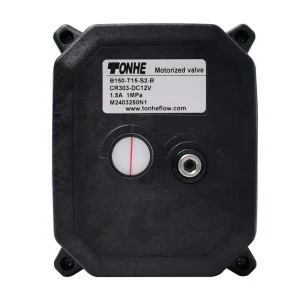 Tonhe A150 Electric Actuator Black CR301 DC12v AC DC24V Motorized Valve Actuator for Water 9*9.7 Key Ball Structure