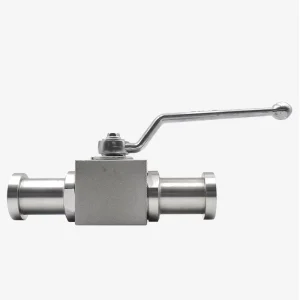 Top Quality OEM Factory BKH SAE Flange High Pressure Hydraulic Ball Valve Body Only 304 Stainless Steel Carbon Steel