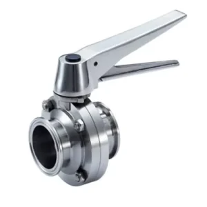 Tri Ferrule With Different Types of Handle Clamped Threaded Welded Manual Stainless Steel Sanitary Tri Clamp butterfly Valve