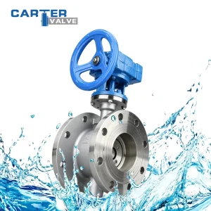 Triple Offset Flange Butterfly Valve SS304 316 Flange Electric Exd IP67 Bidirectional Zero Leak Petroleum Chemical Class300 OEM