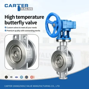 Triple Offset High Temperature Butterfly Valve 310S 2520 Heat Resistant Alloy Electric Metal Hard Seal Water Flue Gas PN250 OEM