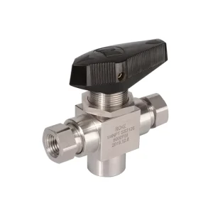 Trunnion Ball Valve Forged Stainless Steel 6000psi International Standard Similar Valve for Cng Dispenser Instrument Ball Valve