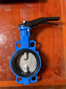 Turbo driven Flanged Butterfly Valve Soft Seal Ductile Iron Manual Operation DN200 SS316 Model Water Gas Oil Acid Media Normal