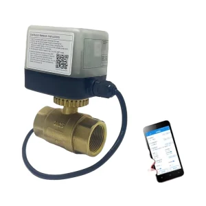 Tuya WiFi Intelligent Wireless Controller Customizable OEM Brass Ball Valve with Timing Opening/Closing Water Timer Function