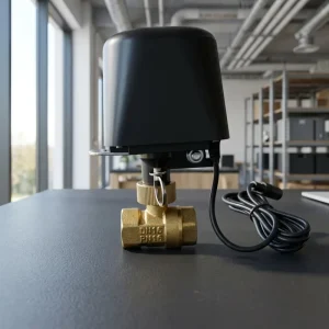 Tuya WiFi Water & Gas Shutoff Ball Valve Timer Smart Faucet Controller with App Control Support Alexa Google Assistant