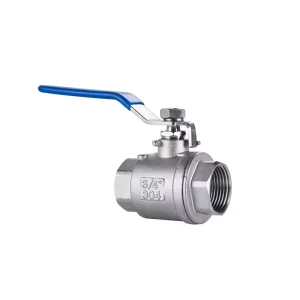 Two Piece Ball Valve with Internal Thread