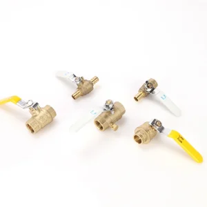 Two Piece Body Brass Ball Valve for Plumbing and Water Connections Pipe Fitting