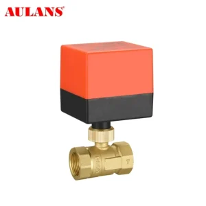 Two Position Control HVAC Pipeline Motorized Brass Ball Valve