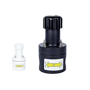 UPVC Back Pressure Safety Valve Corrosion Resistant Metering Pumps Plastic Surge Damping Relief Valve Internal Thread DN15 50