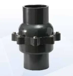 UPVC CPVC Swing Check Valve for PBC Electronic Water Treatment Mining Chemical Irrigation Industry