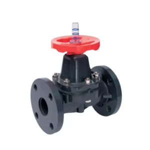 UPVC Flange Plastic Diaphragm Valve Manual Acid and Alkali Resistant Corrosion-Resistant Water Chemical Wastewater Valve