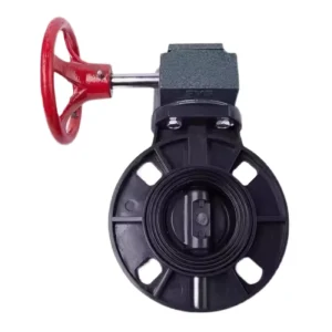 UPVC Gear Type Butterfly Valves for Industrial Pipeline Systems