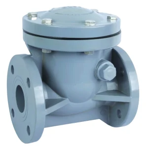 UPVC Manual Swing Check Valve DN65 ISO9001 Certified