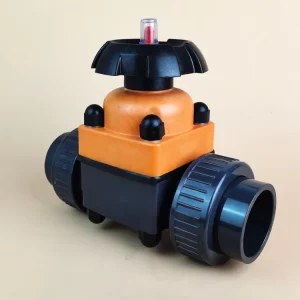 UPVC PVC Engineering Plastic Diaphragm Valve DN15-DN100 Manual Union-Type for Water and Highly Corrosive Chemicals