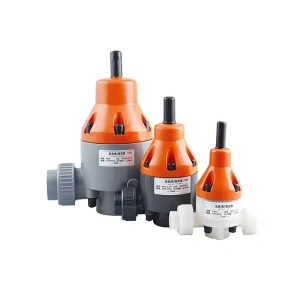 UPVC Safety Back Pressure Relief Valve for Water Treatment and Dosing Pumps