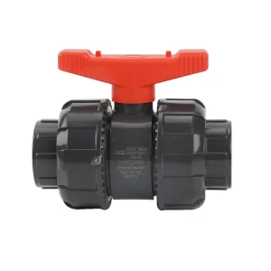 UPVC True Union Plastic Ball Valve 1 1 4 Inch DN32 PN16 EPDM Seal for Chemical Water Treatment