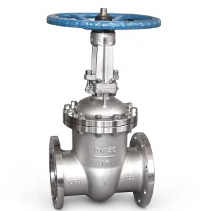 Ultra Low Carbon CF3M Stainless Steel Gate Valve SS316L ANSI Standard Flanged Manual for Pharma Food Grade Gas High Temp