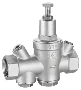 Universal 304 Stainless Steel Pressure Reducing Valve with Strainer for Hot and Cold Water Hydraulic Power Systems