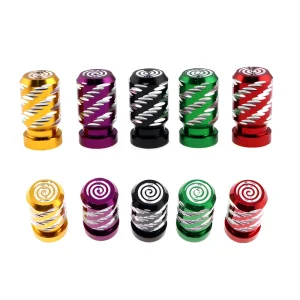 Universal Bicycle Motorbike Car Tire Valve Cap Aluminum