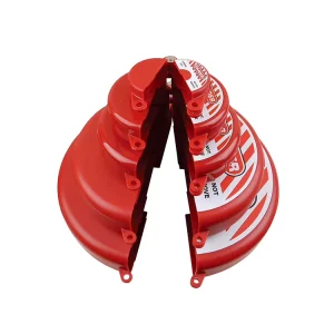 Universal Safety Standard Gate Valve Lockout Device with Key Unlock, ABS Material