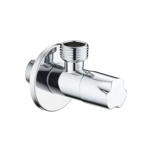Universal Stainless Steel Angle Valve for Kitchen Sink and Bathroom Faucet