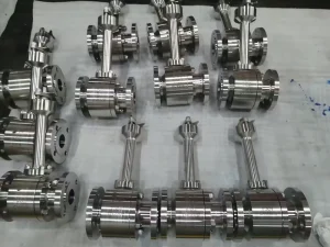 V Port Regulating Ball Valve Stainless Steel High Hydraulic for Slurry Flow Precise Adjustment Industrial Pipeline Valve