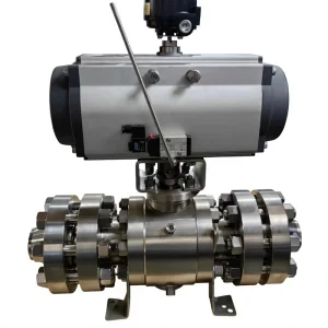 V Port Stainless Steel Ball Valve Control Valve Modulating Flow Equal Percentage 4 20mA Actuated