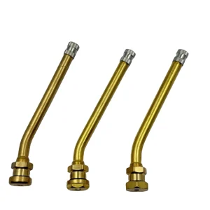 V3 20 6 European Style Bus and Truck Tire Valve Stem Brass