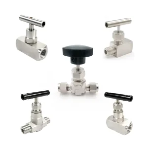 VALLOK High Pressure Stainless Steel Manual Needle Valve for Oil & Gas ISO9001 CE Certified 2 Year Warranty