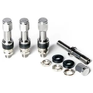 VS-6 Metal Chrome Tire Valve Stem for 6mm Rim Holes