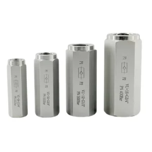 VU VUR Inline Hydraulic Check Valve High Pressure Anti-Reverse Flow Safety Valve