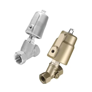 VZXF L M22C M B G12 130 M1 V4V4T 50 40 FESTOs VZXF 2 2 Way Stainless Steel Brass 1 2 Pneumatic Air Control Angle Seat Valve