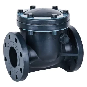 Valve H44 UPVC CPVC FRPP Series Anti corrosion Swing Plastic Check Valve
