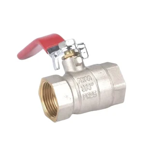 Valve Manufacturer Brass Ball Valve Thread NPT/BSP Is Suitable for Water