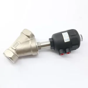 Valve Manufacturer DN25 DN50 Angle Seat Valve Compressor Spare Parts for Screw Air Compressors