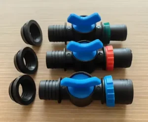 Valve Manufacturer Plastic Irrigation Controller Fittings Hard Pipe Bypass Valve Micro spraying Rain Hose Valve For Agriculture