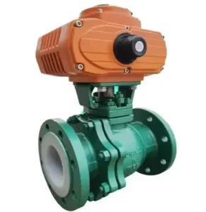 Valve Manufacturers Produce Electric PTFE Ball Valves Special for Corrosion resistant Petroleum Pipelines
