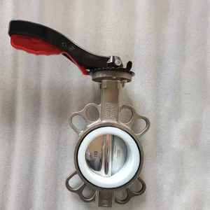 Valve SS 314 Wafer Butterfly Valve for Water Oil and Gas