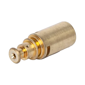 Valve Stem Brass Parts CNC Machined Wire EDM Custom Precision Plating +/-0.002mm Tolerance for Machining for Pneumatic